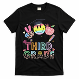 Peace Out 3rd Third Grade Graduation Last Day Of School T-Shirt - Black