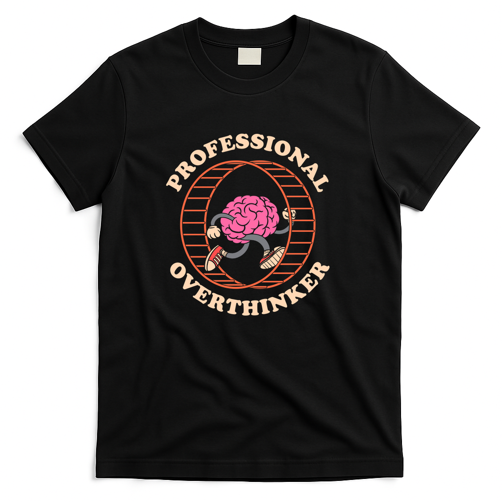 Professional Overthinker - Black