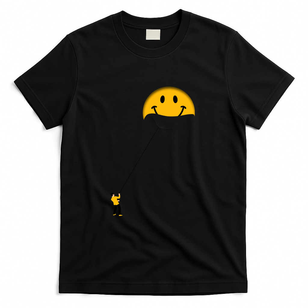 Put On Your Happy Face - Black