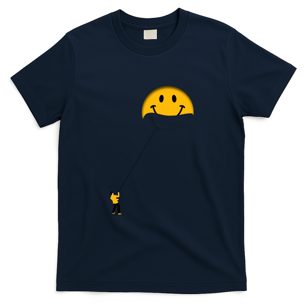 Put On Your Happy Face - Navy