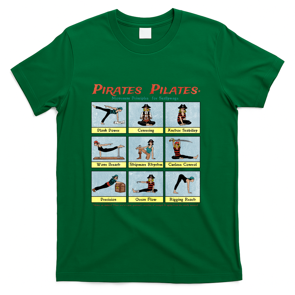 Pirates Pilates - Green