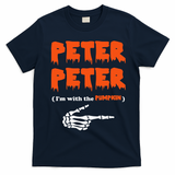 Peter Peter IM With The Pumpkin Halloween Costume T-Shirt - Navy Blue