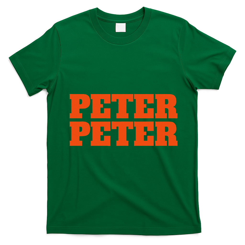 Peter Peter Pumpkin Eater Halloween Couples Costume T-Shirt - Irish Green