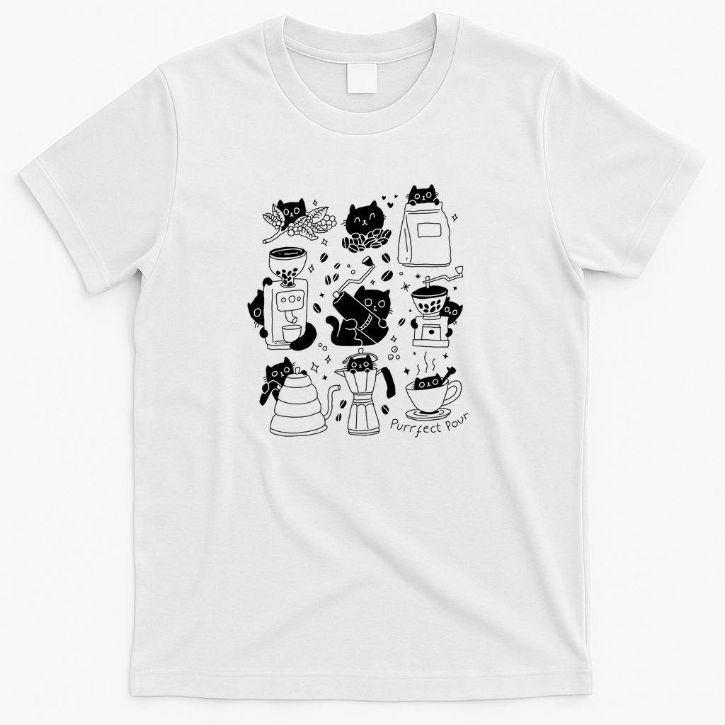 Purrfect Pour - White