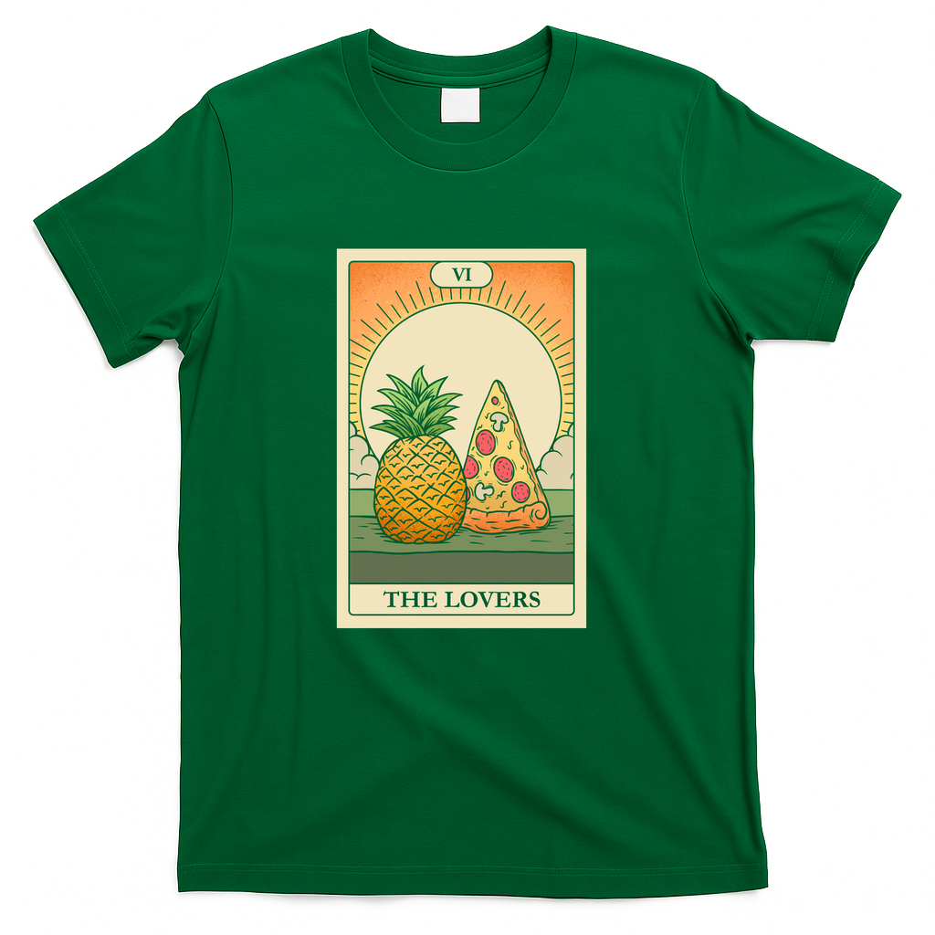 Pizza & Pineapple Unexpected Lovers - Green