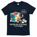 Problem Solving Close Enough T-Shirt - Navy