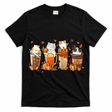 Pumpkin Spice Latte Costume For Cats Lover T-Shirt