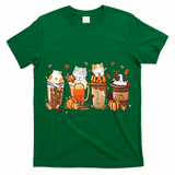 Pumpkin Spice Latte Costume For Cats Lover T-Shirt