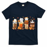Pumpkin Spice Latte Costume For Cats Lover T-Shirt