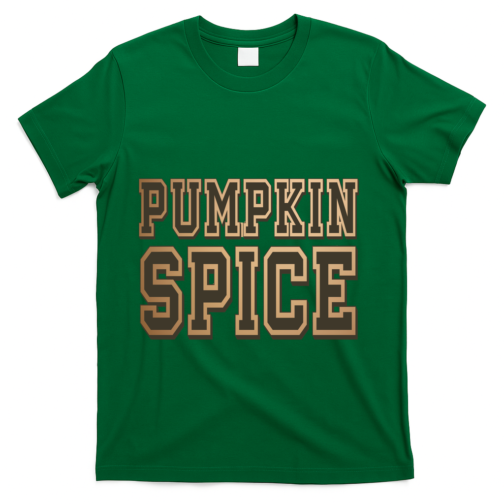 Pumpkin Spice Lover Fall T-Shirt - Green
