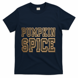 Pumpkin Spice Lover Fall T-Shirt - Navy