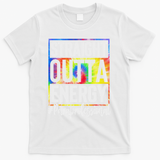 Paraprofessional Straight Outta Energy Teacher Life Gifts T-Shirt - White