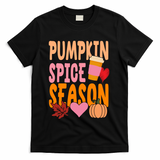 Pumpkin Spice Season T-Shirt - Black