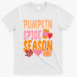 Pumpkin Spice Season T-Shirt - White