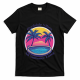 Pool Side Vibes All Summer Long T-Shirt - Black