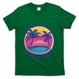 Pool Side Vibes All Summer Long T-Shirt - Green