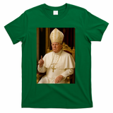 Pope Trump Funny President Trump Wants To Be The Next Pope T-Shirt - Green
