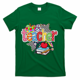 Preppy Teacher Last Day Of School Teacher Summer T-Shirt - Green