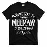 Promoted To Mee Maw New Baby EST 2026 T-Shirt