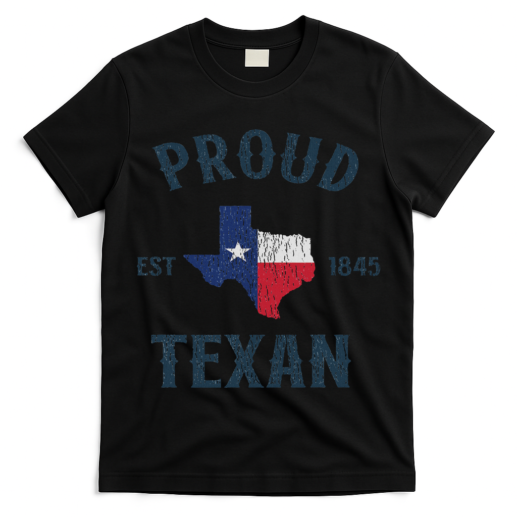 Proud Texan Texas Pride T-Shirt