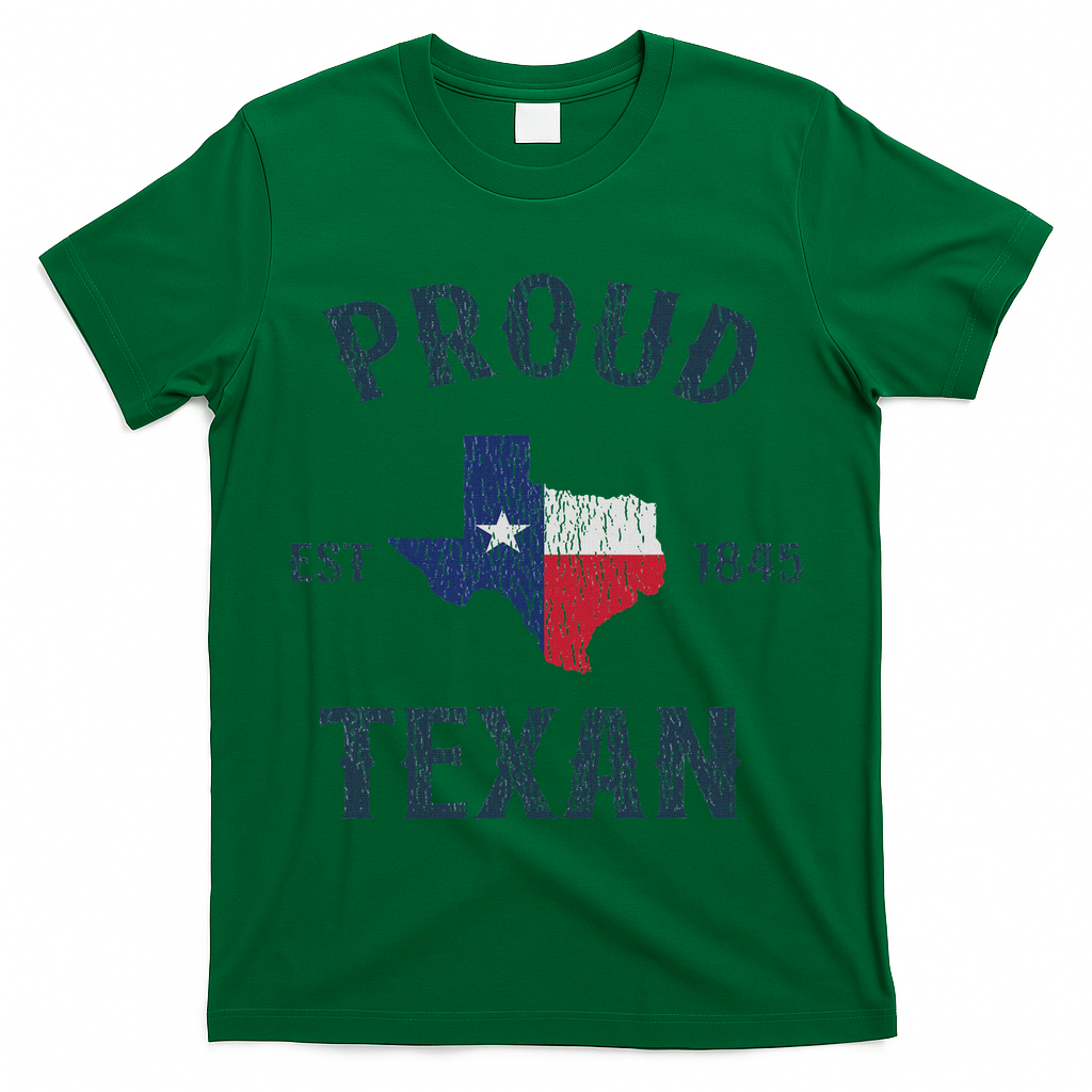 Proud Texan Texas Pride T-Shirt