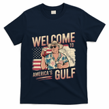 President Trump Welcome To AmericaS Gulf Mexico Vacation T-Shirt - Navy