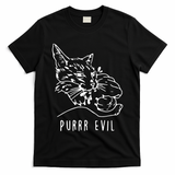 Purrr Evil Funny Cat T-Shirt
