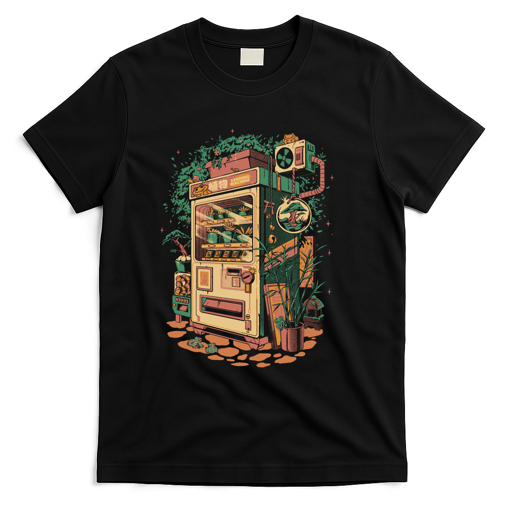 Plants Vending Machine - Black