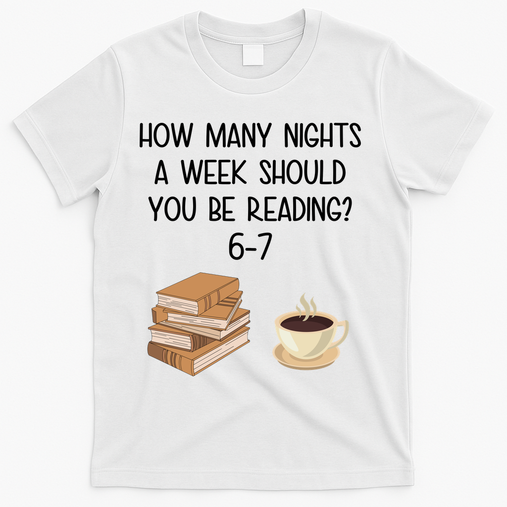 Reading 67 Six Seven Meme English 6-7 Teacher Book Lover T-Shirt - White