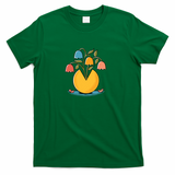 Retro Arcade Flowers - Green
