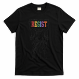 Resist Anti Trump Political Protest T-Shirt - Black