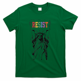 Resist Anti Trump Political Protest T-Shirt - Green