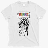 Resist Anti Trump Political Protest T-Shirt - White