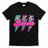 Retro Boone 80s Vibes Summer T-Shirt - Black