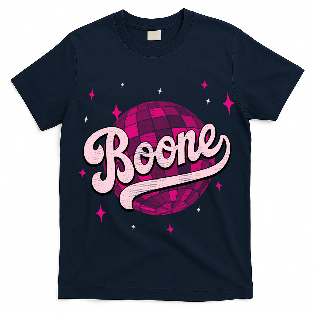 Retro Boone First Name I Love Boone 80's Vintage T-Shirt
