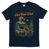 Reel Cool Dad Fishing T-Shirt - Navy
