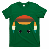 Retro Cat Eyes Vintage Sunset T-Shirt