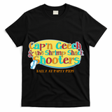 Retro Captain Geech And The Shrimp Shack Shooters Daily At Party Pier T-Shirt