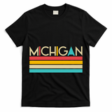 Retro Colors Michigan T-Shirt