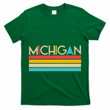 Retro Colors Michigan T-Shirt