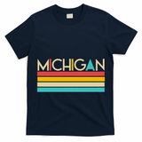 Retro Colors Michigan T-Shirt