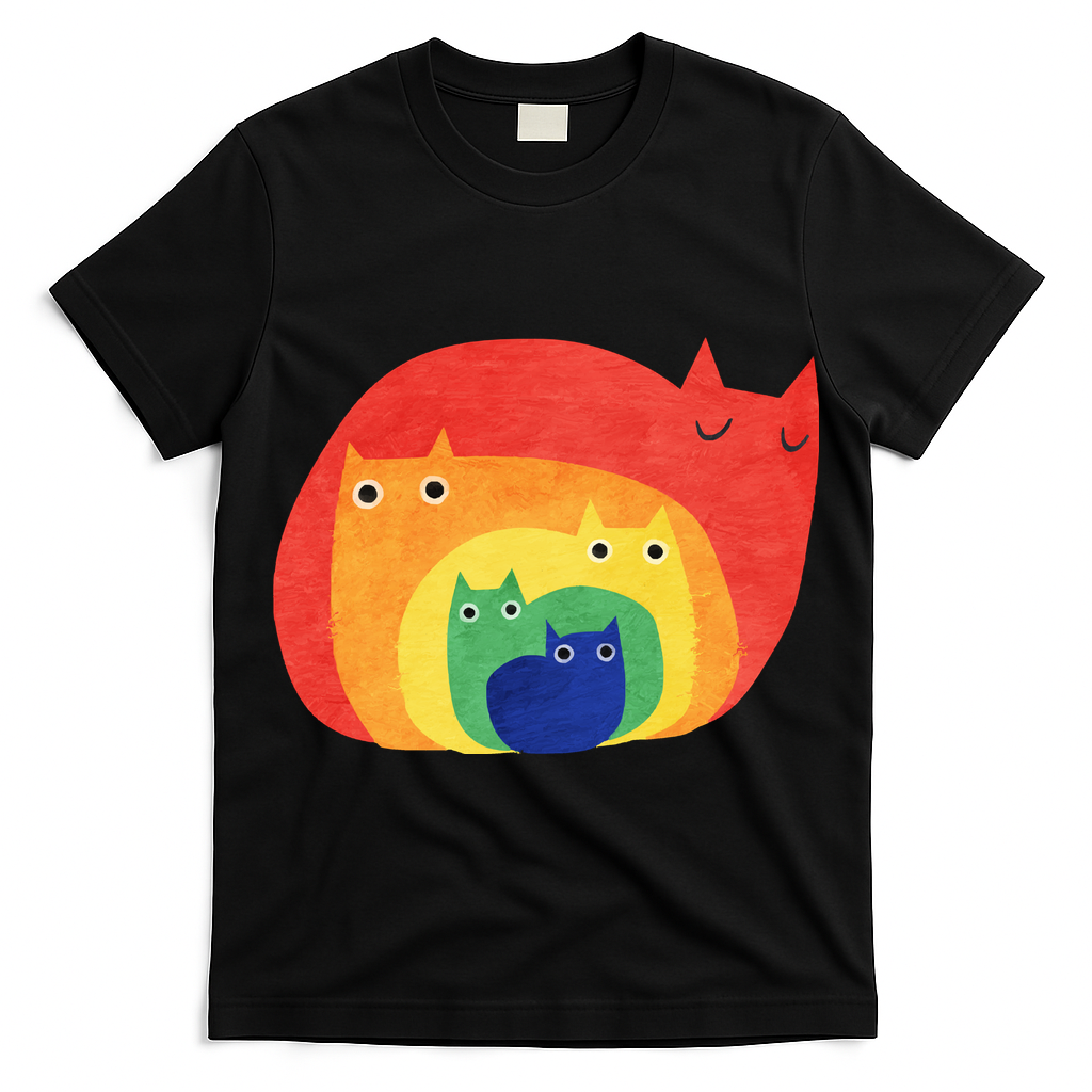 Rainbow Cats T-Shirt