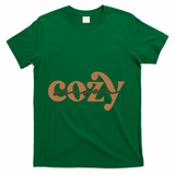 Retro Cozy Season T-Shirt - Green