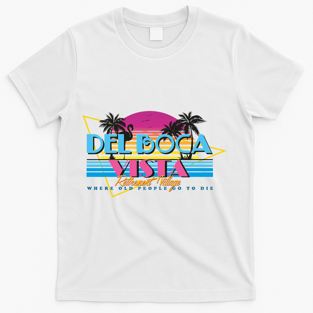 Retro City Summer Trip T-Shirt - White
