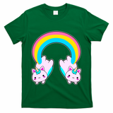 Rainbow Cat Twin Caticorns T-Shirt