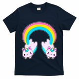 Rainbow Cat Twin Caticorns T-Shirt