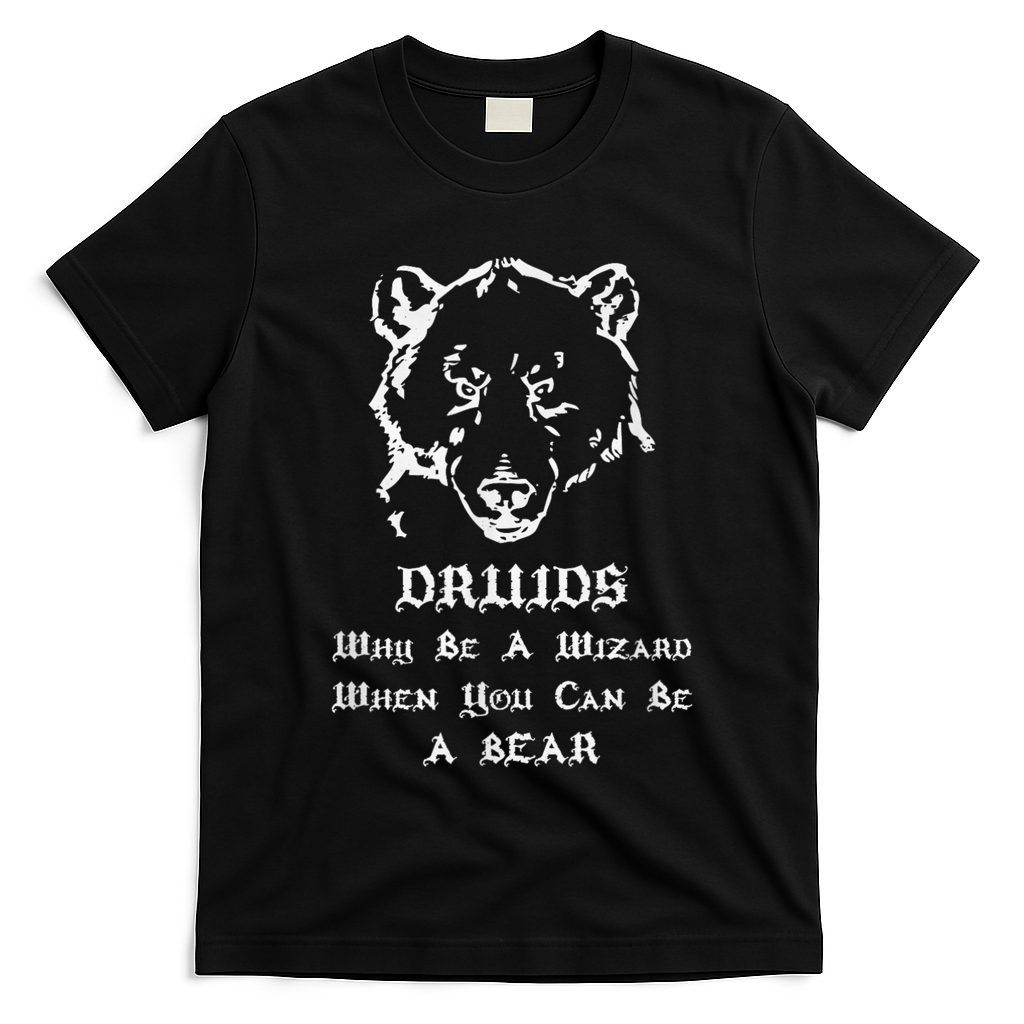 Roleplaying Druid Character Fantasy Gaming T-Shirt