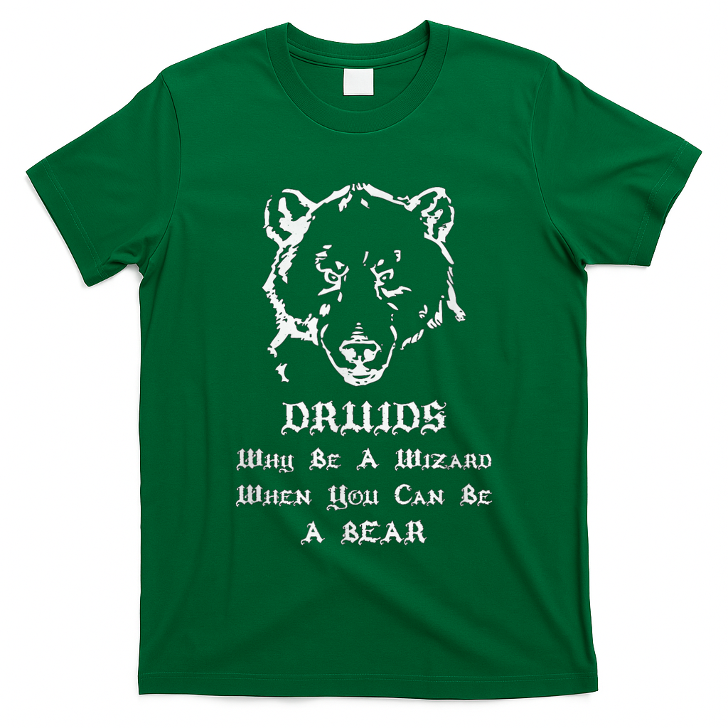 Roleplaying Druid Character Fantasy Gaming T-Shirt