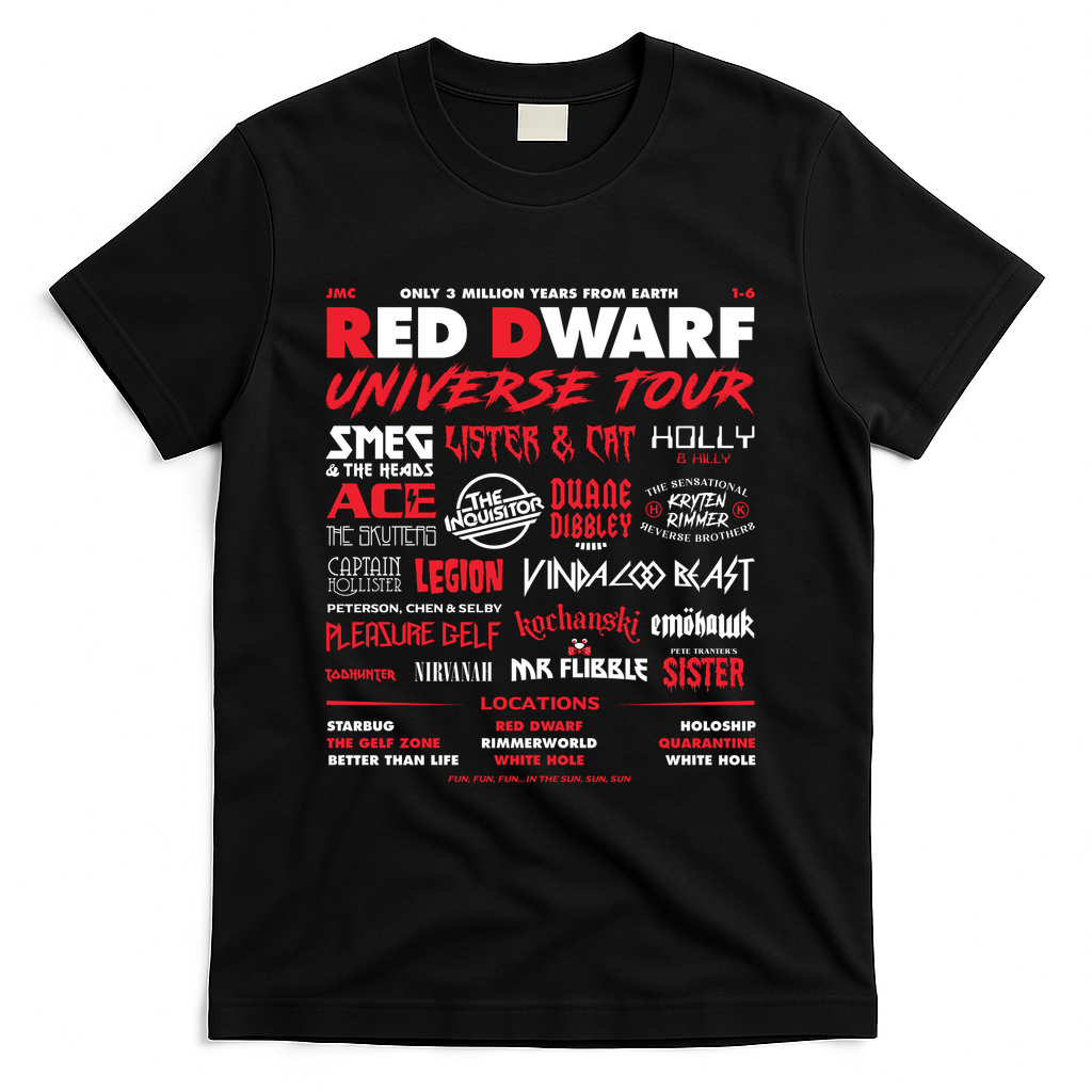 Red Dwarf Universe Tour Music Festival Parody - Black