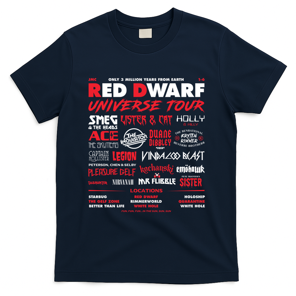 Red Dwarf Universe Tour Music Festival Parody - Navy